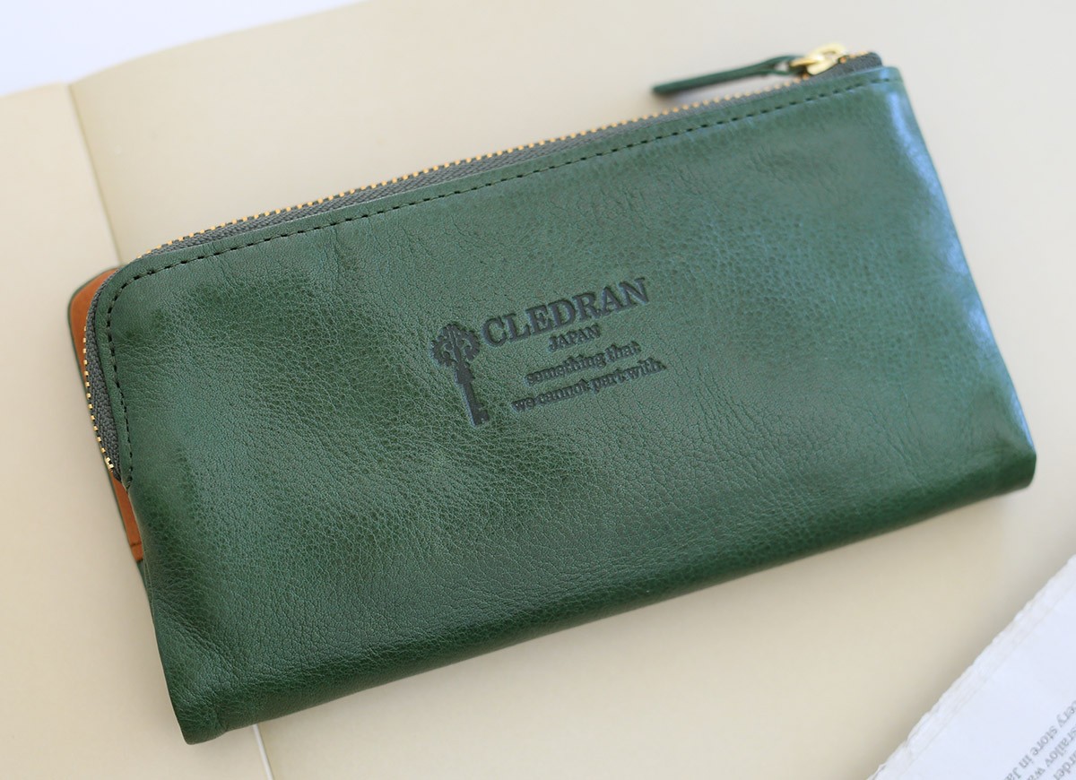 CLEDRAN クレドラン FINI フィニ 小銭入れ付き長財布（L字