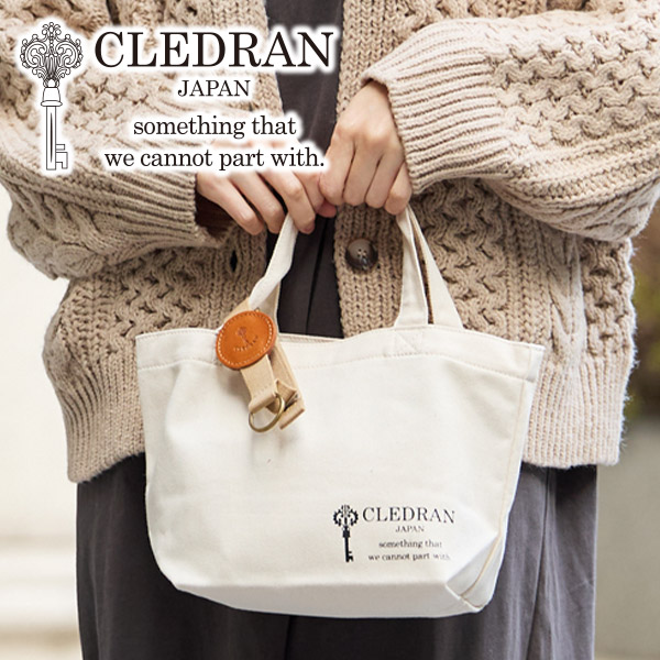 CLEDRAN 【選べるノベルティ付】 クレドラン LOGO ロゴ トート