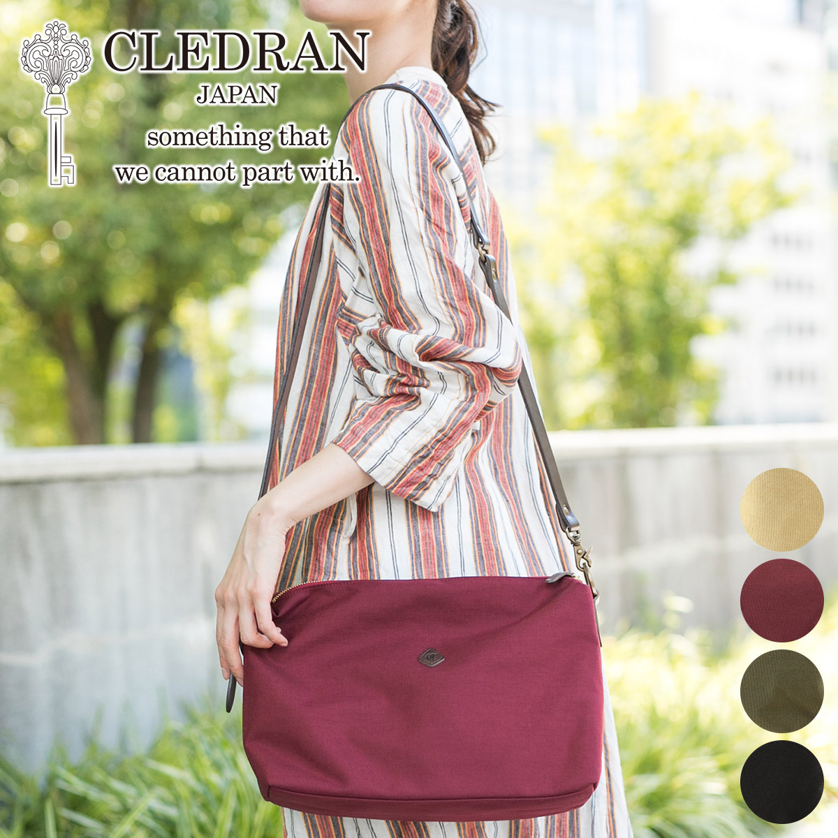 CLEDRAN クレドラン INNO インノ 2WAY ショルダーバッグ CR-CL3327 :CR