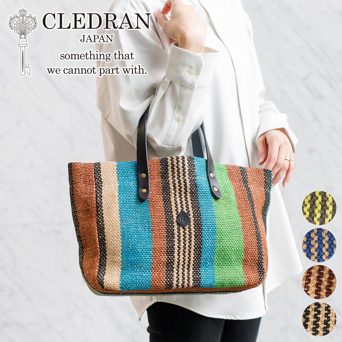 CLEDRAN（クレドラン） HAND＆WORK ハンド＆ワーク マルチストライプ