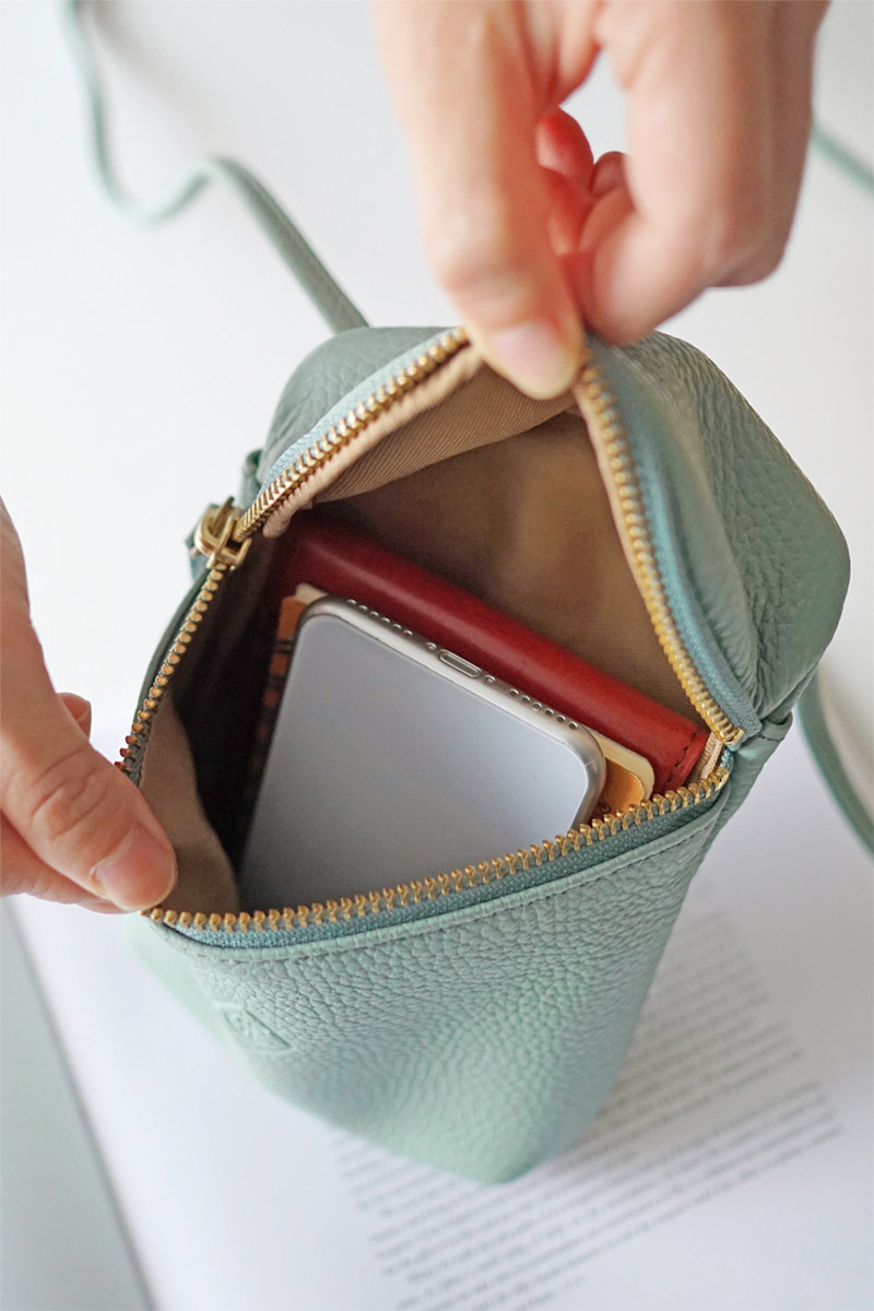 CLEDRAN（クレドラン） 3年保証付 SOU ソウ ミニ ショルダーバッグ CR