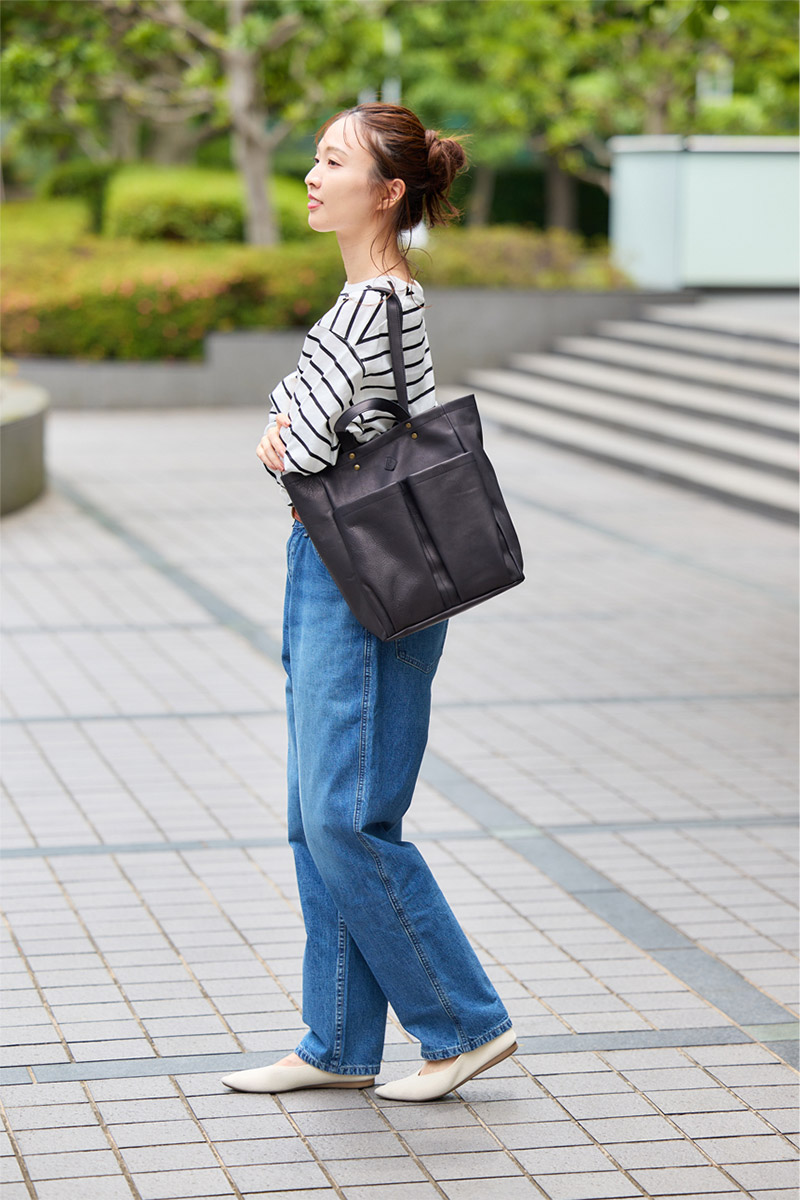 CLEDRAN（クレドラン） 3年保証付 GALE ガレ 2WAY トートバッグ CR