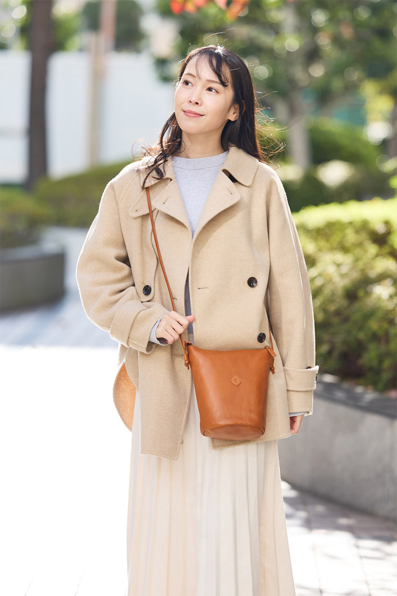 CLEDRAN（クレドラン） 3年保証付 AMO アモ 2WAY ショルダーバッグ CR 