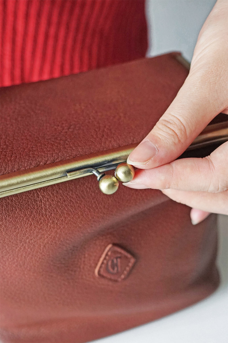 CLEDRAN（クレドラン） 3年保証付 GALE ガレ ボックスショルダーバッグ