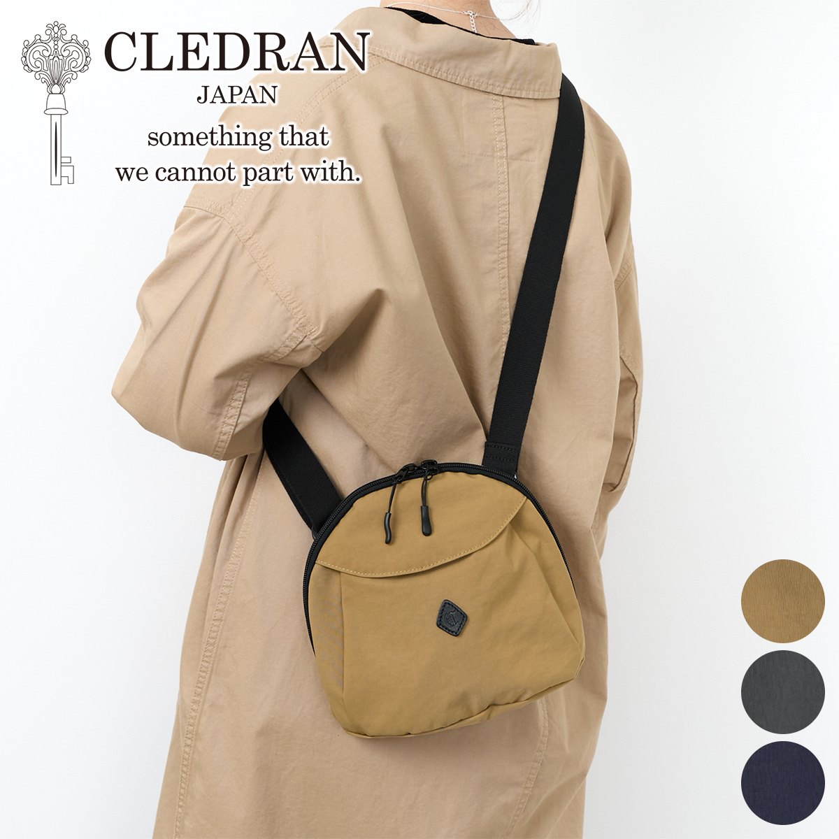 CLEDRAN（クレドラン） 3年保証付 POID ポイド フラップショルダー 