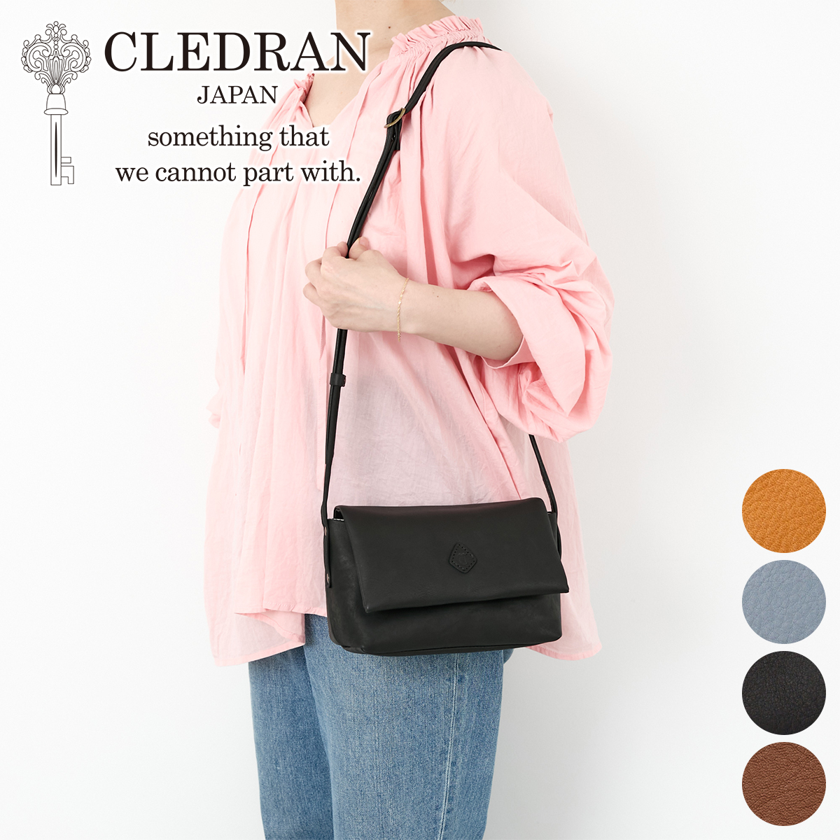 クレドラン 3年保証付 CLEDRAN クレドラン TANTE タンテ ショルダーバッグ CR-CL3877