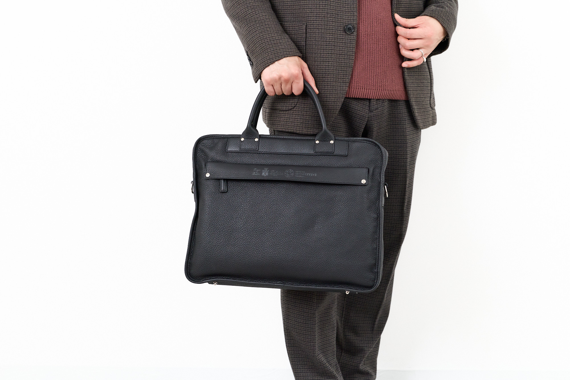 フェリージ 3年保証付 Felisi フェリージ STORICO BUSINESS BAG 1772/5/LD+DSの画像
