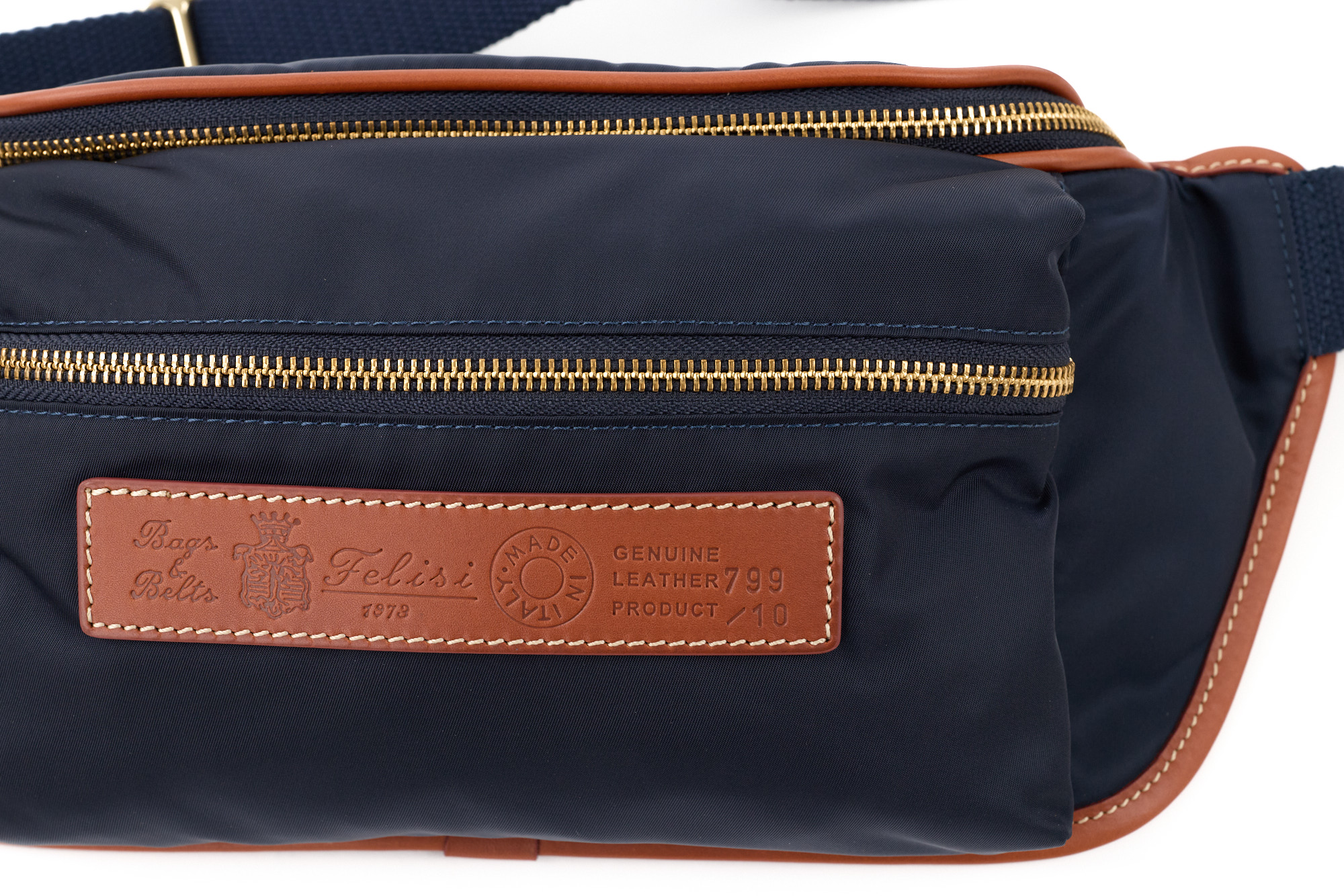 フェリージ 3年保証付 Felisi フェリージ URBANO WAIST BAG 799/10/DS+Aの画像