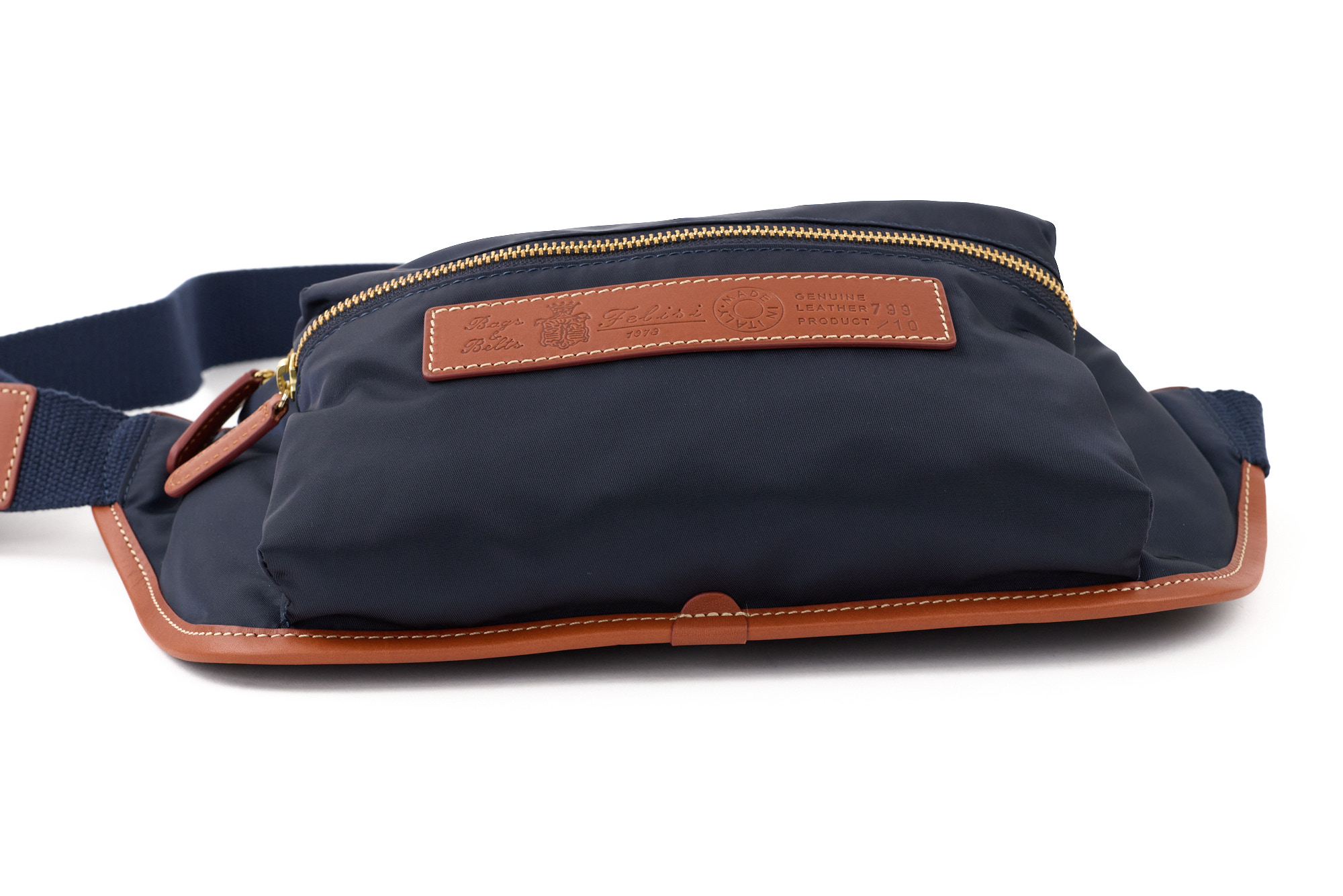 フェリージ 3年保証付 Felisi フェリージ URBANO WAIST BAG 799/10/DS+Aの画像