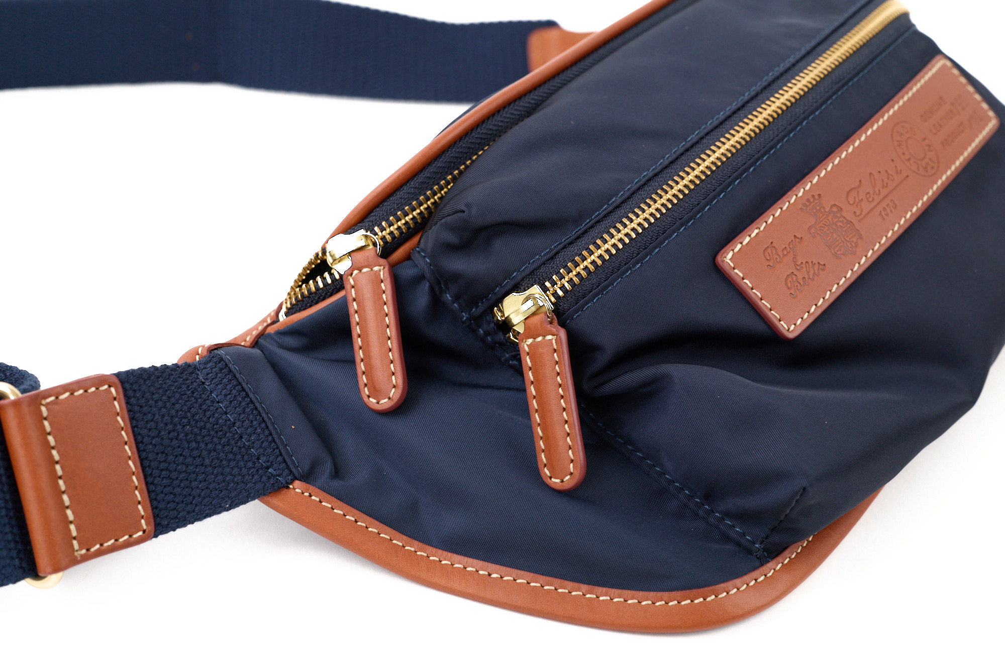 フェリージ 3年保証付 Felisi フェリージ URBANO WAIST BAG 799/10/DS+Aの画像
