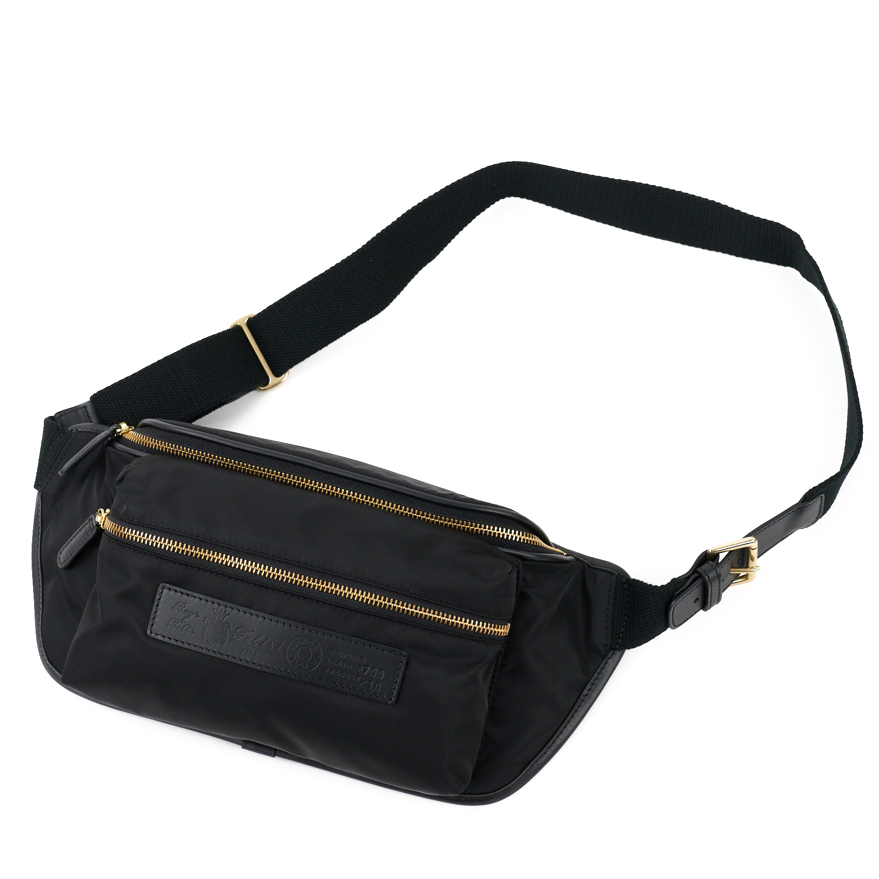 フェリージ 3年保証付 Felisi フェリージ URBANO WAIST BAG 799/10/DS+Aの画像