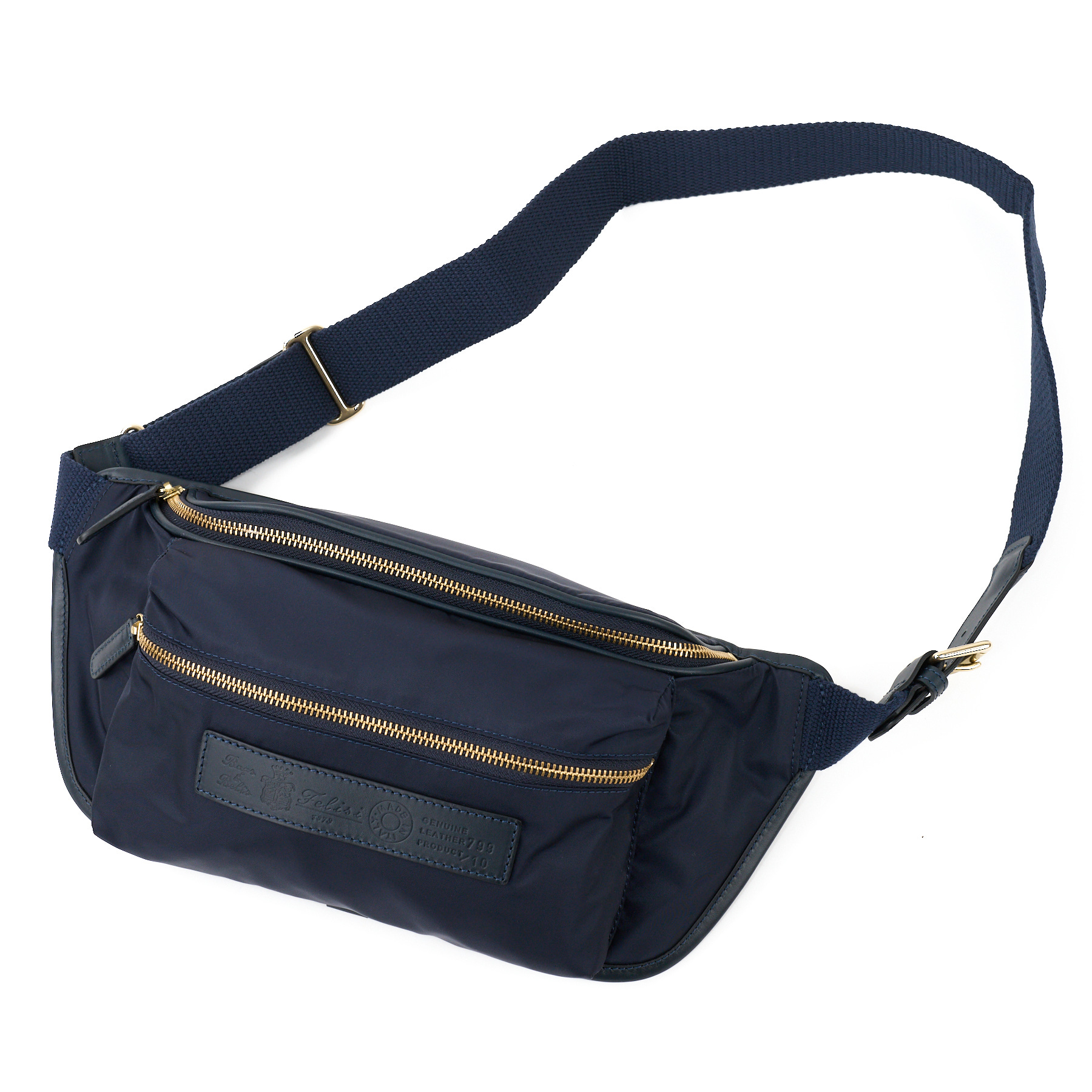 フェリージ 3年保証付 Felisi フェリージ URBANO WAIST BAG 799/10/DS+Aの画像