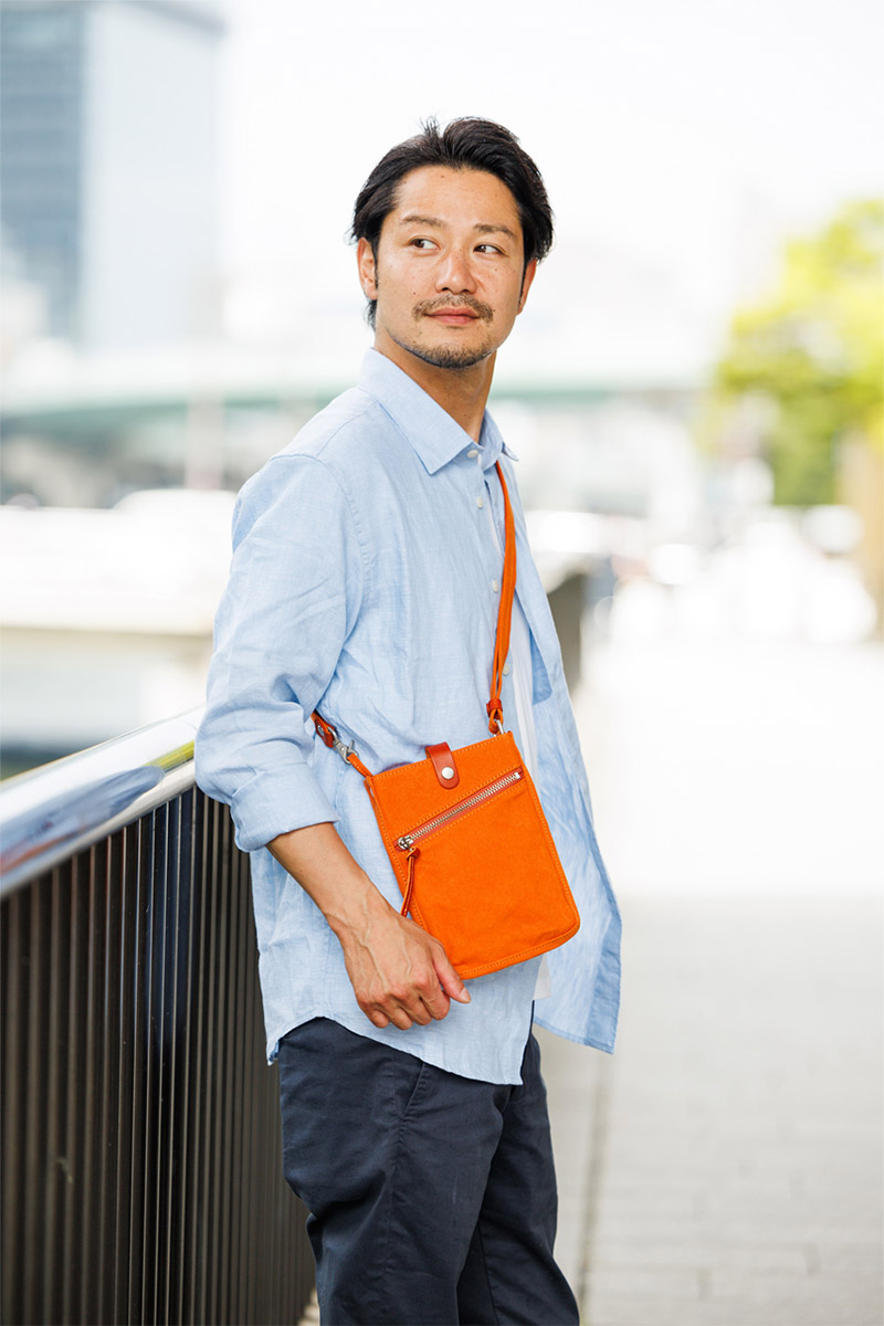 BAGGY PORT（バギーポート） 3年保証付 10号帆布 カラーバイオ ミニ