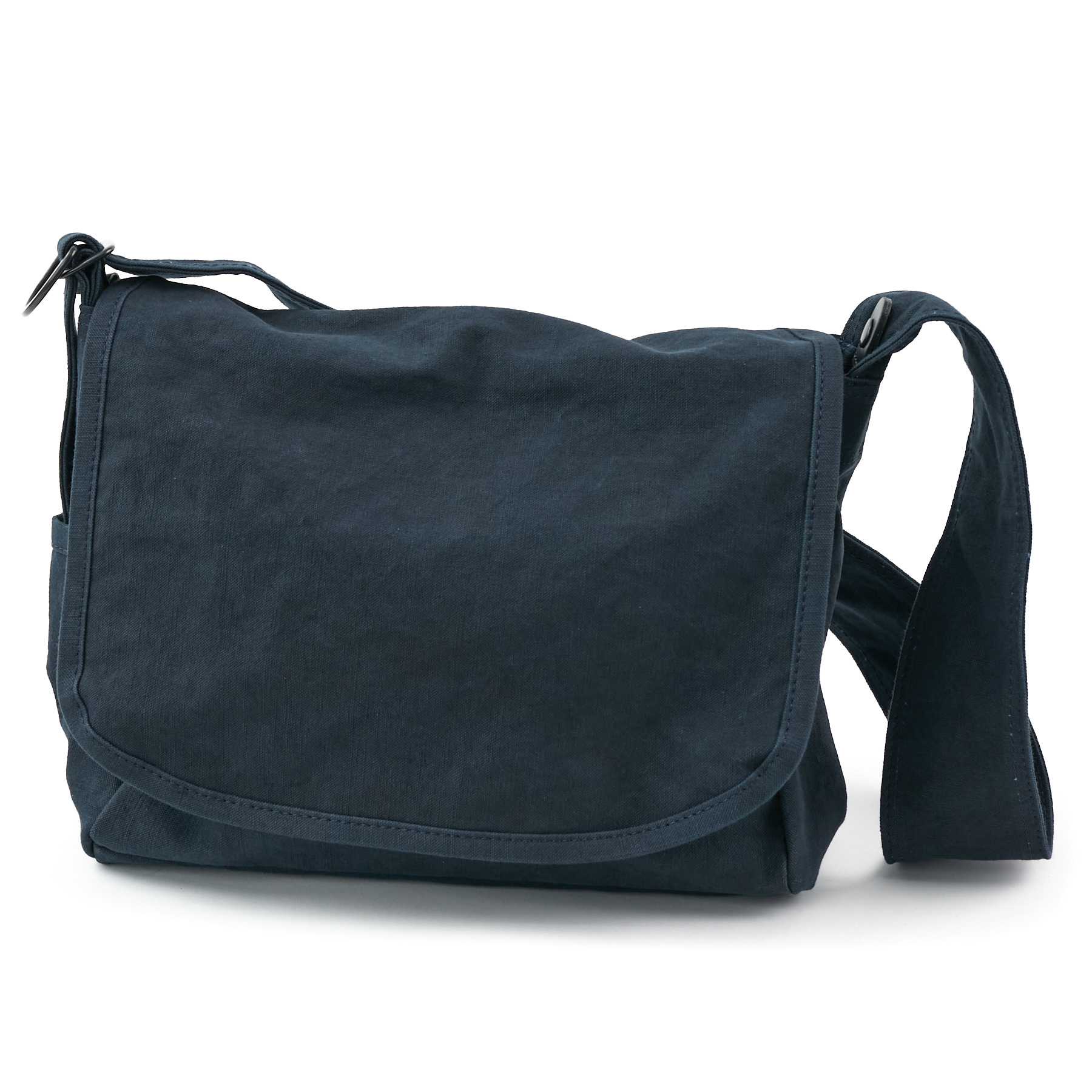 BAGGY PORT（バギーポート） 3年保証付 黒さび染め帆布 ショルダー 