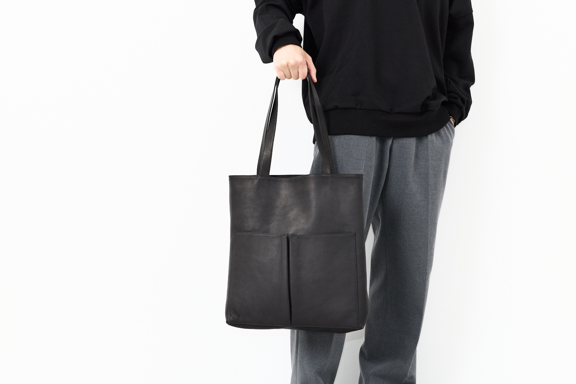 ミスターオリーブ 3年保証 MR.OLIVE E.O.I ミスターオリーブ イーオーアイ IMPERMA-LEATHER インパーマレザー GUSSET POCKET TOTE BAG ME651の画像