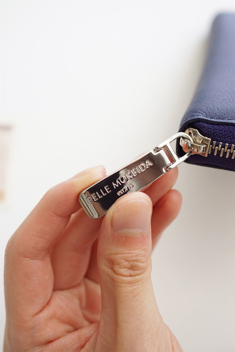 PELLE MORBIDA ペッレモルビダ Barca バルカ フルグレインレザー ラウンドファスナー 小銭入れ付き 長財布 (大) PMO-BA602の画像
