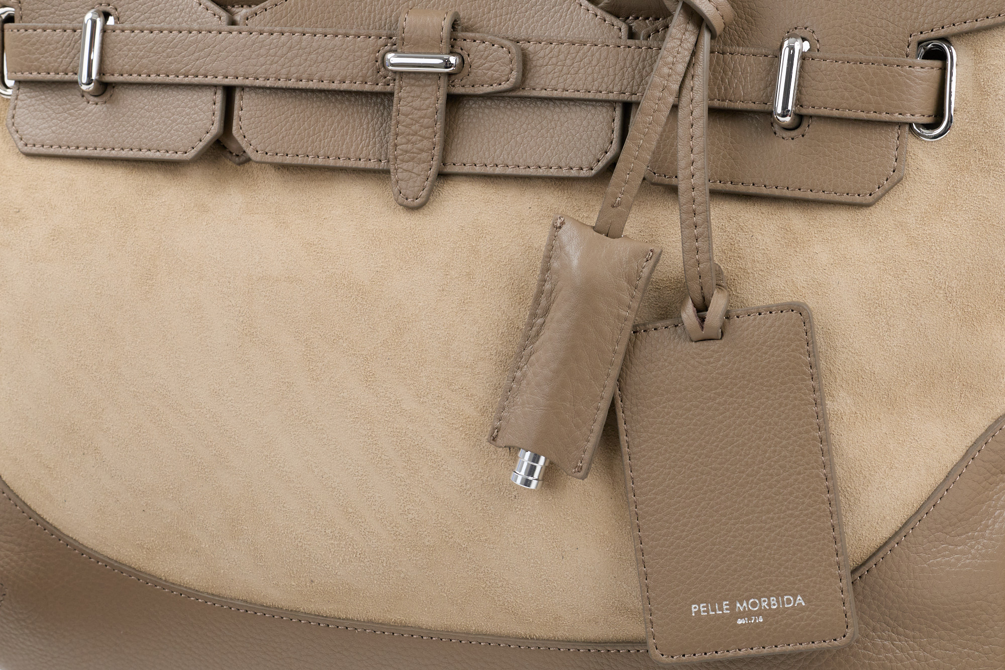 ペッレモルビダ 3年保証＋ケアセット付 PELLE MORBIDA ペッレモルビダ Biarritz ビアリッツ フラップボストンバッグ PMO-BIARRITZの画像