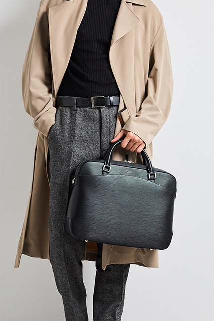 PELLE MORBIDA ペッレモルビダ Capitano キャピターノ ブリーフケース