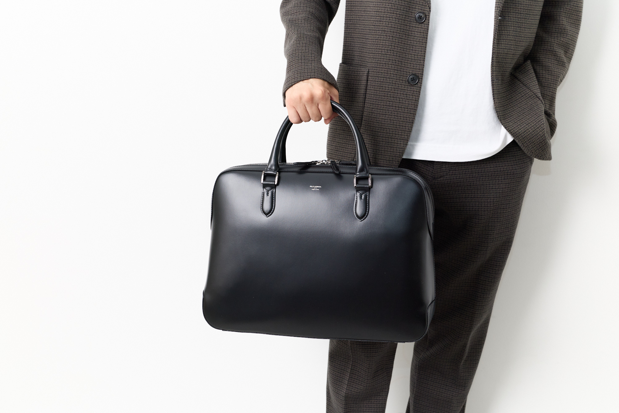ペッレモルビダ 3年保証＋ケアセット付 PELLE MORBIDA ペッレモルビダ Capitano キャピターノ ブリーフバッグ 2室タイプ PMO-CA402の画像