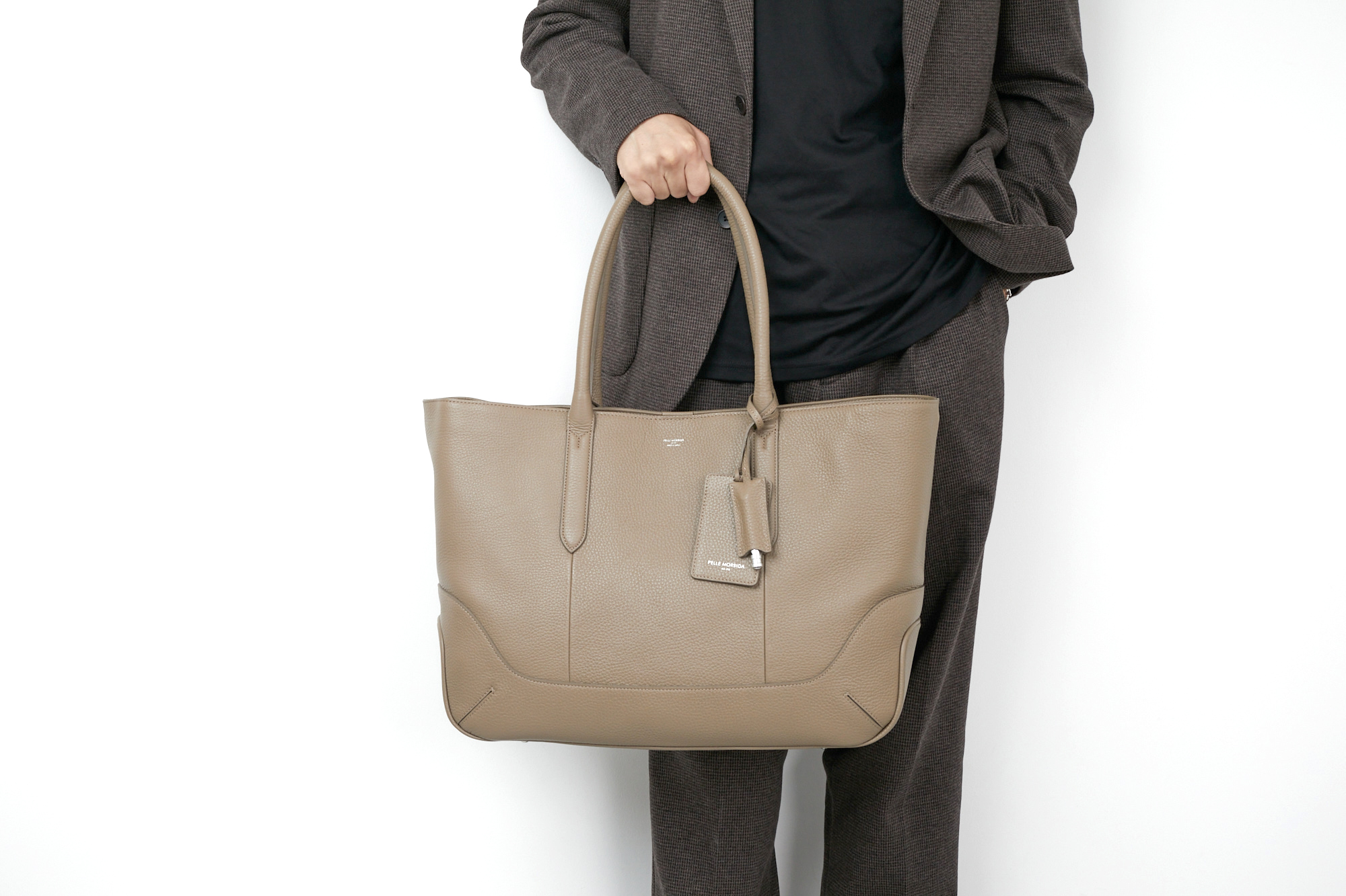 ペッレモルビダ　２wayトート　美品 PELLE MORBIDA（ペッレ モルビダ） 最大42%☆12/25〜 トートバッグ