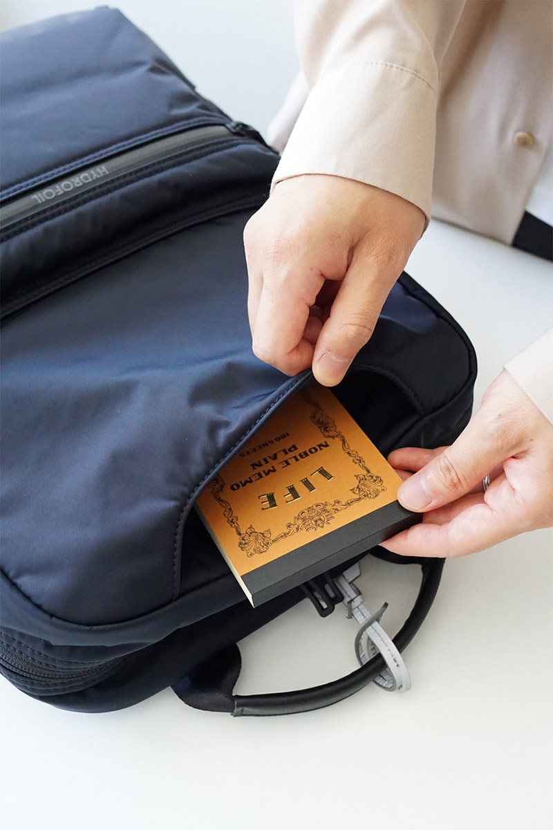 ペッレモルビダ 3年保証＋ケアセット付 PELLE MORBIDA ペッレモルビダ HYDROFOIL ハイドロフォイル バックパック（リュックサック） PMO-HYD011Nの画像