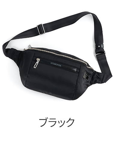 PELLE MORBIDA HYDROFOIL ショルダーバッグ ブラック PELLE MORBIDA（ペッレ モルビダ） 3年保証付 HYDROFOIL ハイドロ