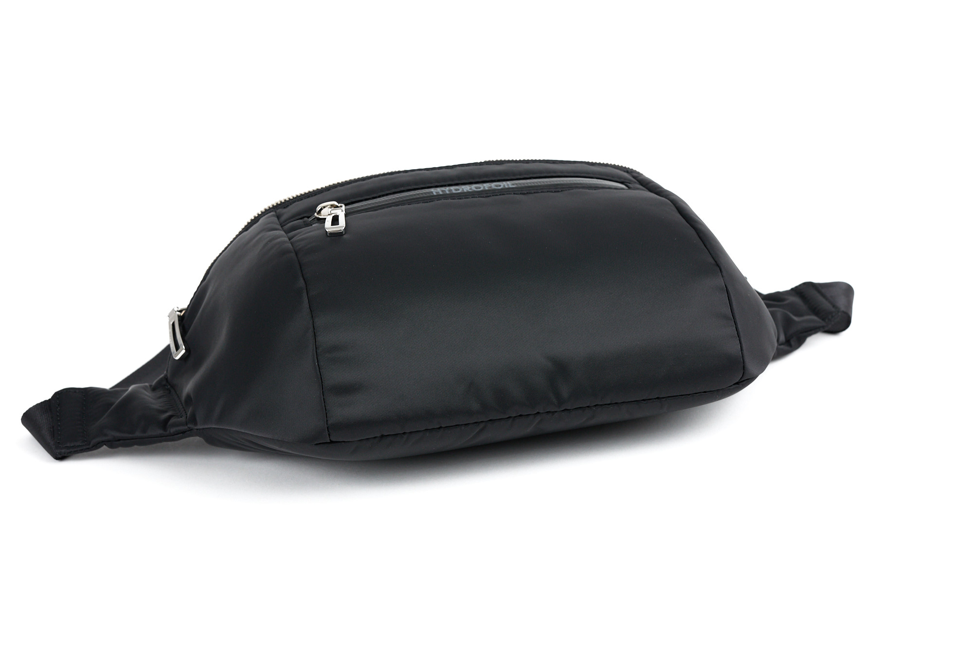 PELLE MORBIDA ボディバッグ チャコール　ハイドロフォイル PELLE MORBIDA（ペッレ モルビダ） 3年保証＋ケアセット付 HYDROFOIL