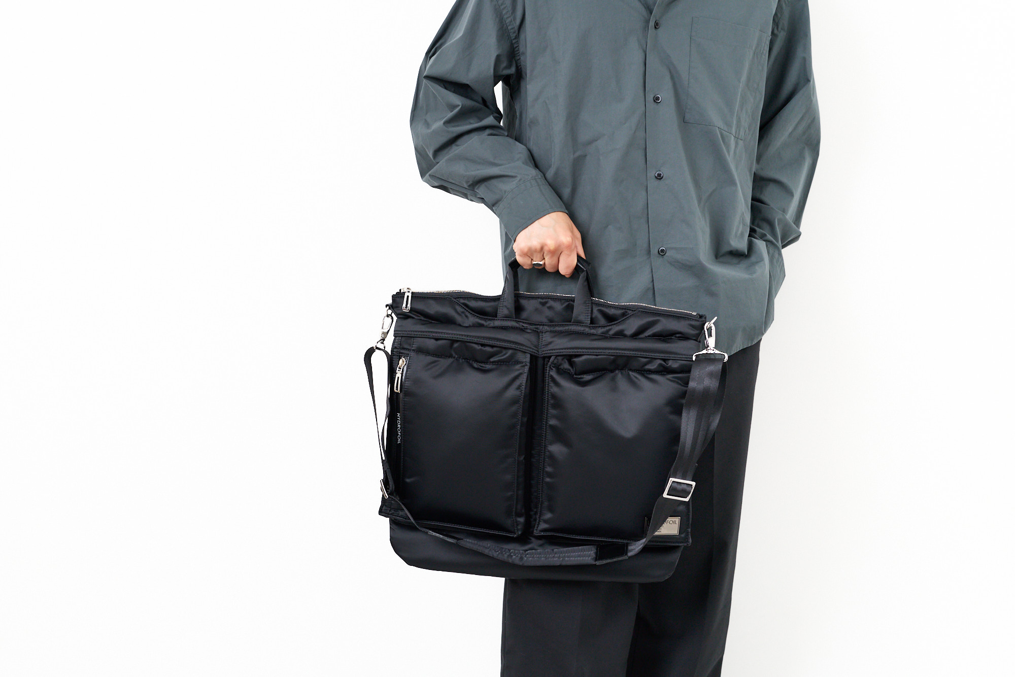 ペッレモルビダ 3年保証＋ケアセット付 PELLE MORBIDA ペッレモルビダ HYDROFOIL ハイドロフォイル ヘルメットバッグ PMO-HYD021の画像