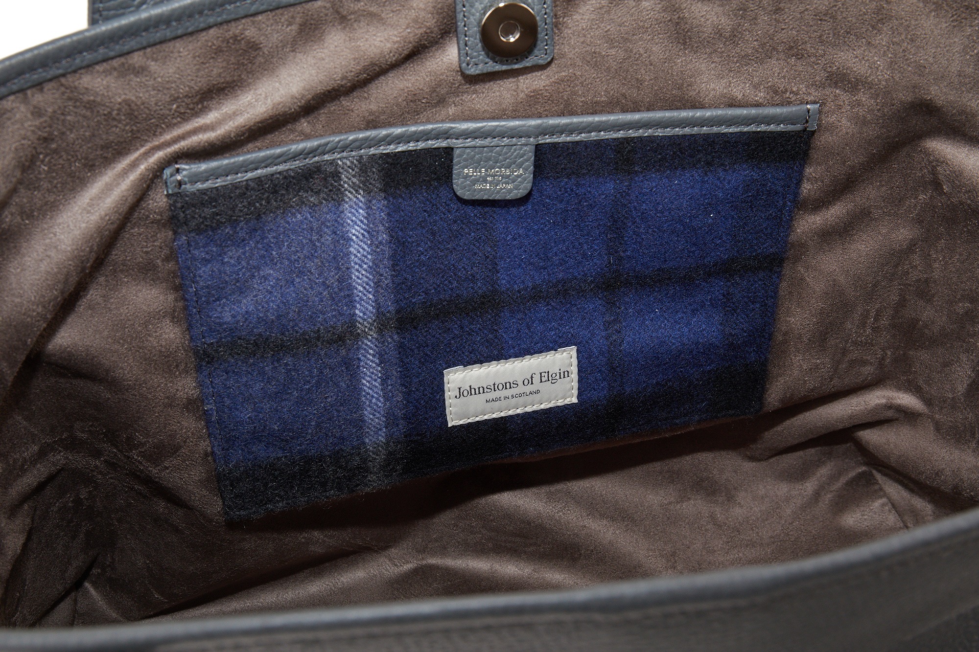 PELLE MORBIDA ネイビー トートバッグ ペッレモルビダ トートバッグ ネイビー ユニセックス