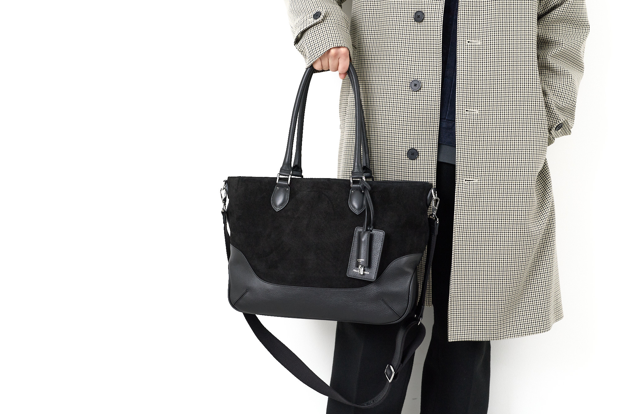 ペッレモルビダ 3年保証＋ケアセット付 PELLE MORBIDA ペッレモルビダ Biarritz ビアリッツ トートバッグ PMO-MB048BIの画像