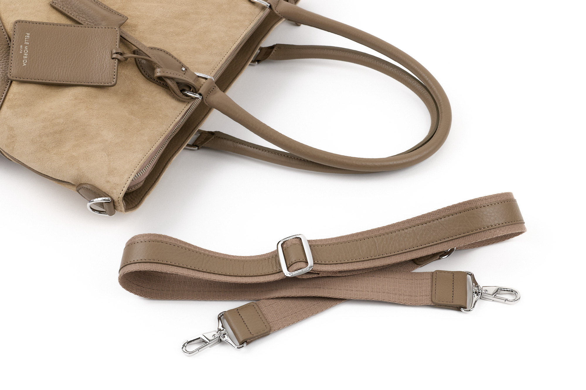 ペッレモルビダ 3年保証＋ケアセット付 PELLE MORBIDA ペッレモルビダ Biarritz ビアリッツ トートバッグ PMO-MB048BIの画像