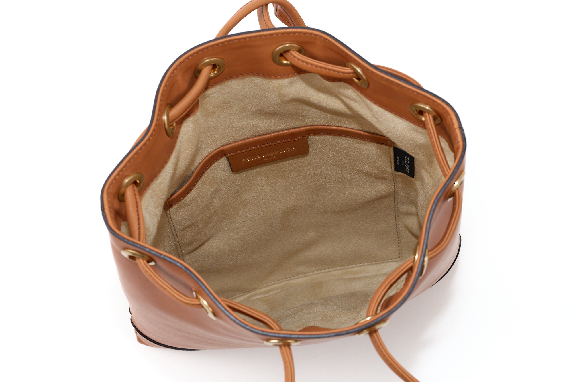ペッレモルビダ 3年保証＋ケアセット付 PELLE MORBIDA ペッレモルビダ FIRENZE フィレンツェ 巾着バッグ PMO-MB080FIの画像