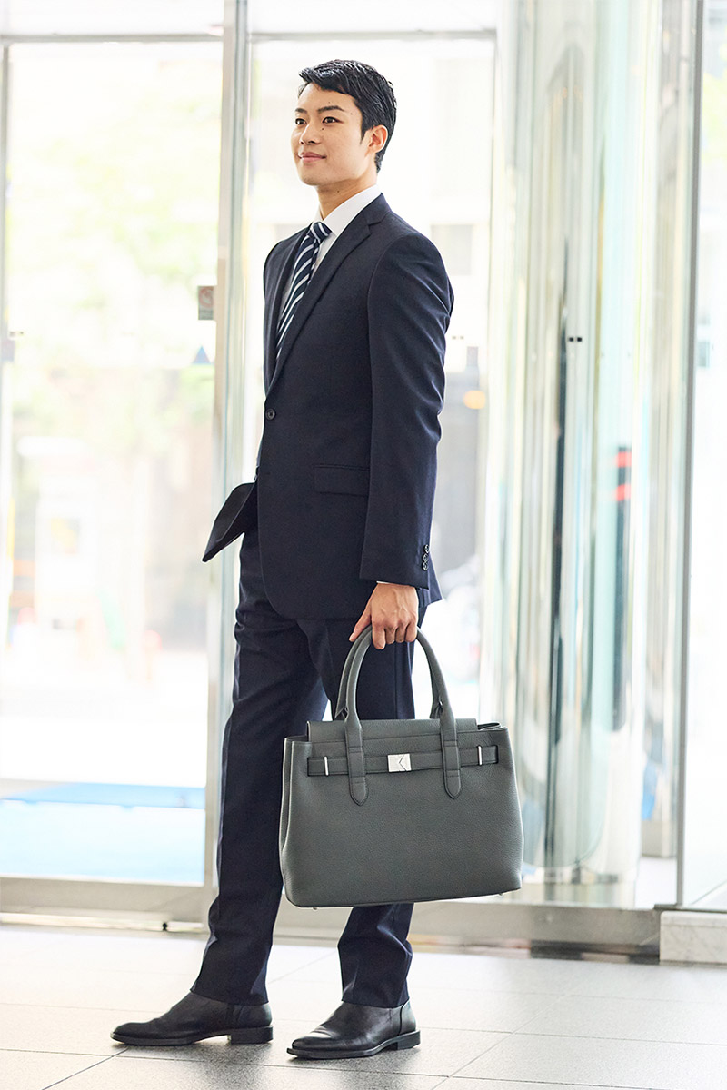 PELLE MORBIDA ペッレモルビダ Maiden Voyage メイデン ボヤージュ シュリンクレザー フラップトートバッグ PMO-MB083の画像