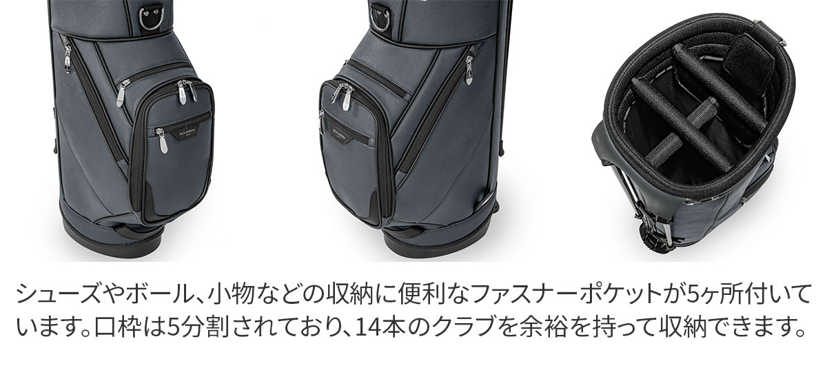 ペッレモルビダ PELLE MORBIDA Golf ゴルフ スタンド キャディバッグ