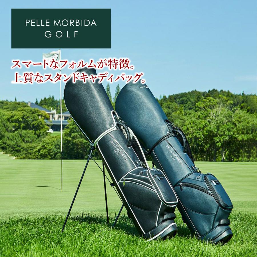 ペッレモルビダ PELLE MORBIDA Golf ゴルフ スタンド キャディバッグ（ショルダーベルト付属） PMO-PG001｜sentire-one｜13