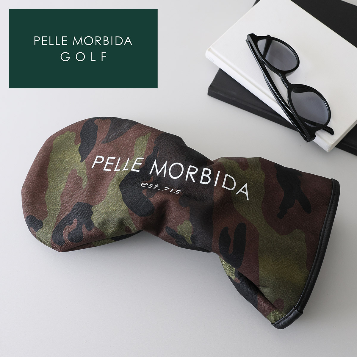 �y�b�������r�_ 3�N�ۏ؁{�P�A�Z�b�g�t PELLE MORBIDA �y�b�������r�_ Golf �S���t �h���C�o�[ �w�b�h�J�o�[ PMO-PG002CM