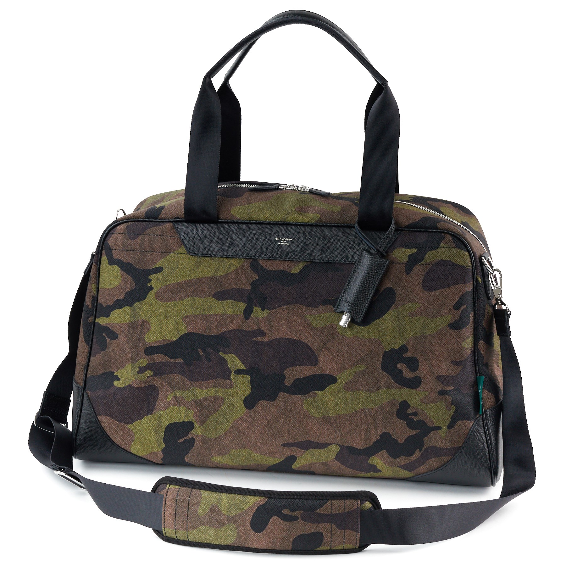 ペッレモルビダ 3年保証＋ケアセット付 PELLE MORBIDA ペッレモルビダ Golf ゴルフ ボストンバッグ PMO-PG006CMの画像