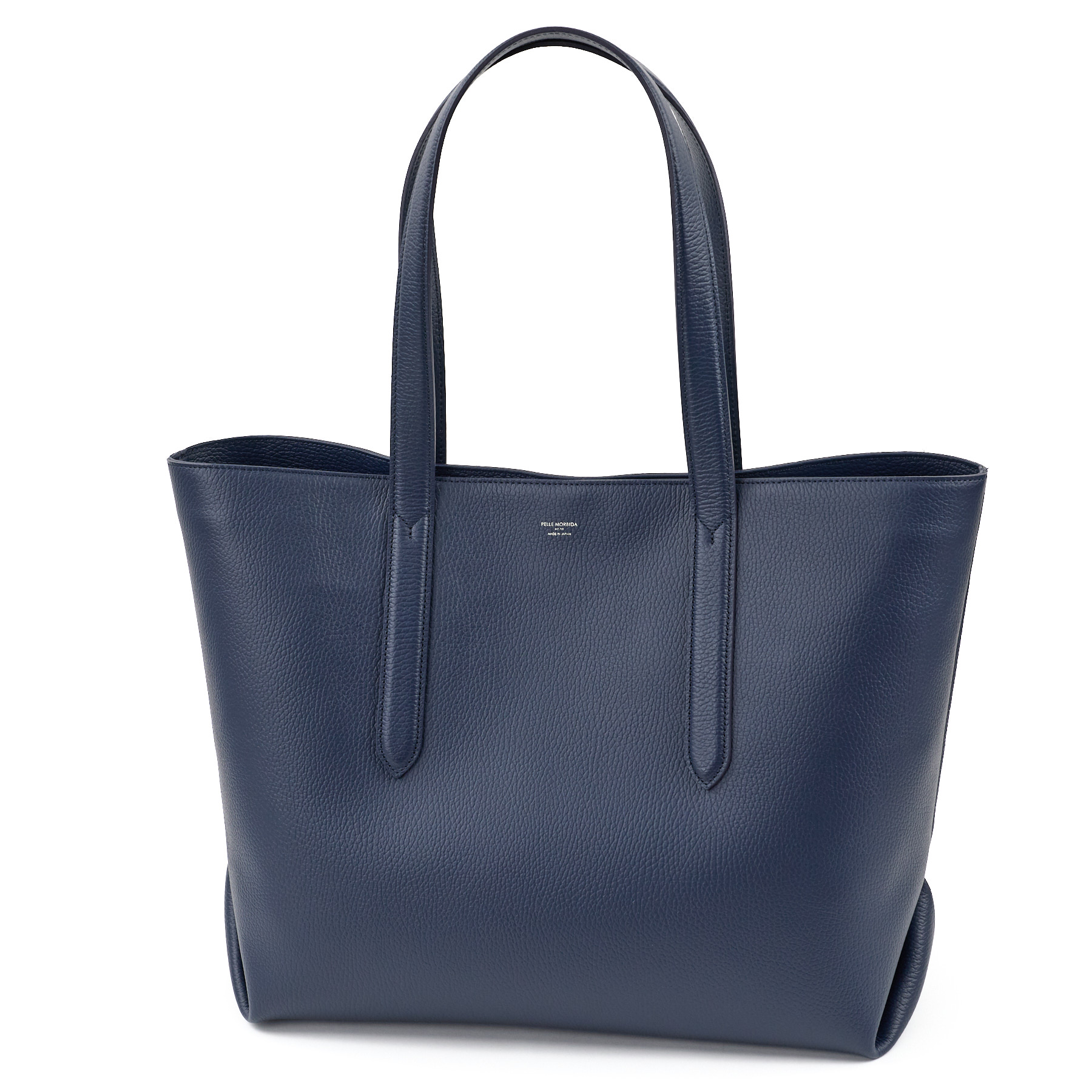 PELLE MORBIDA ペッレモルビダ 本革 トートバッグ ネイビー PELLE MORBIDA ペッレモルビダ トートバッグ ネイビー ペッレモルビダ