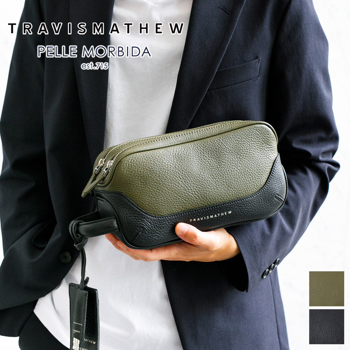 PELLE MORBIDA ペッレモルビダ TRAVISMATHEW PREMIUM × PELLE MORBIDA