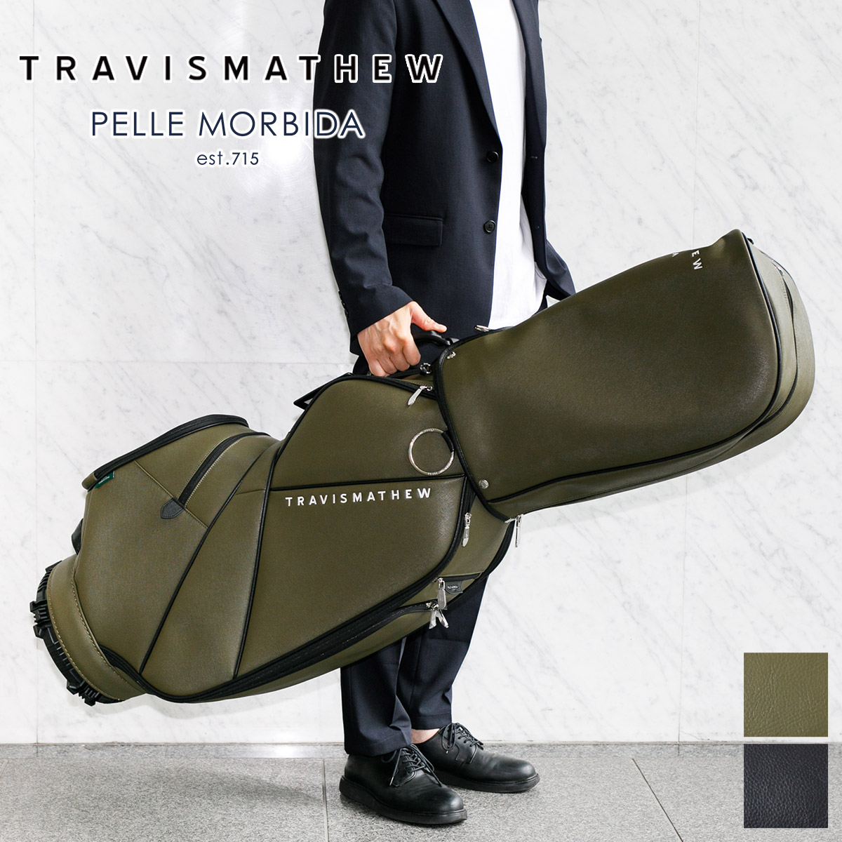 PELLE MORBIDA ペッレモルビダ TRAVISMATHEW PREMIUM × PELLE MORBIDA