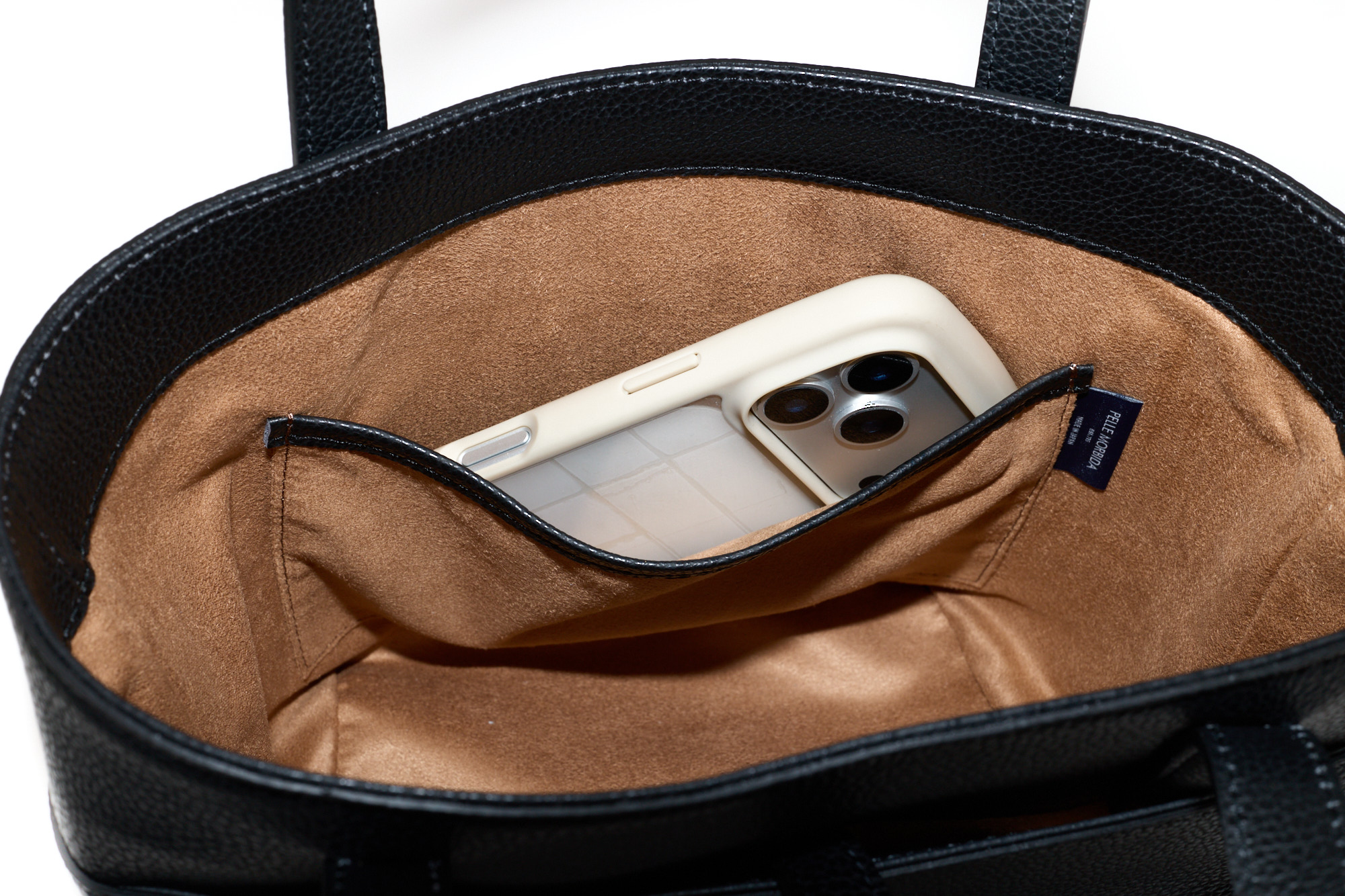 ペッレモルビダ 3年保証＋ケアセット付 PELLE MORBIDA ペッレモルビダ Vela ヴェ−ラ ミニトートバッグ PMO-VE108の画像