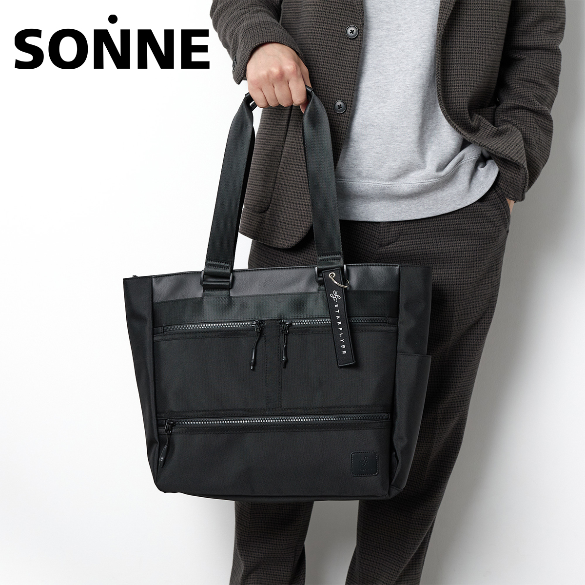 SONNE（ゾンネ） 3年保証付 Starflyer×SONNE トートバッグ SO-SOSF002 