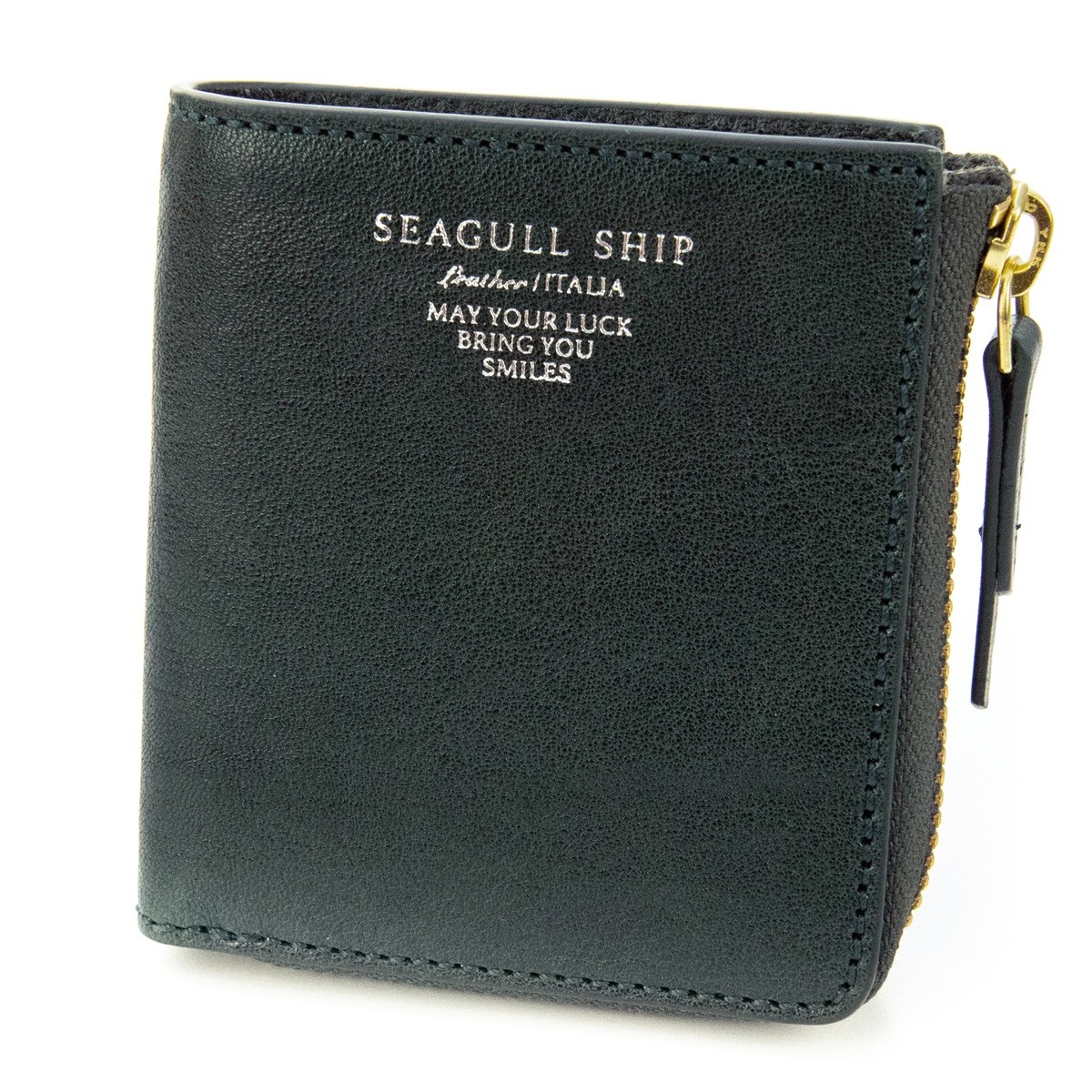 SEAGULL SHIP シーガルシップ イタリア バルサピアラックス 小銭入れ付きミニ財布（L字フ...