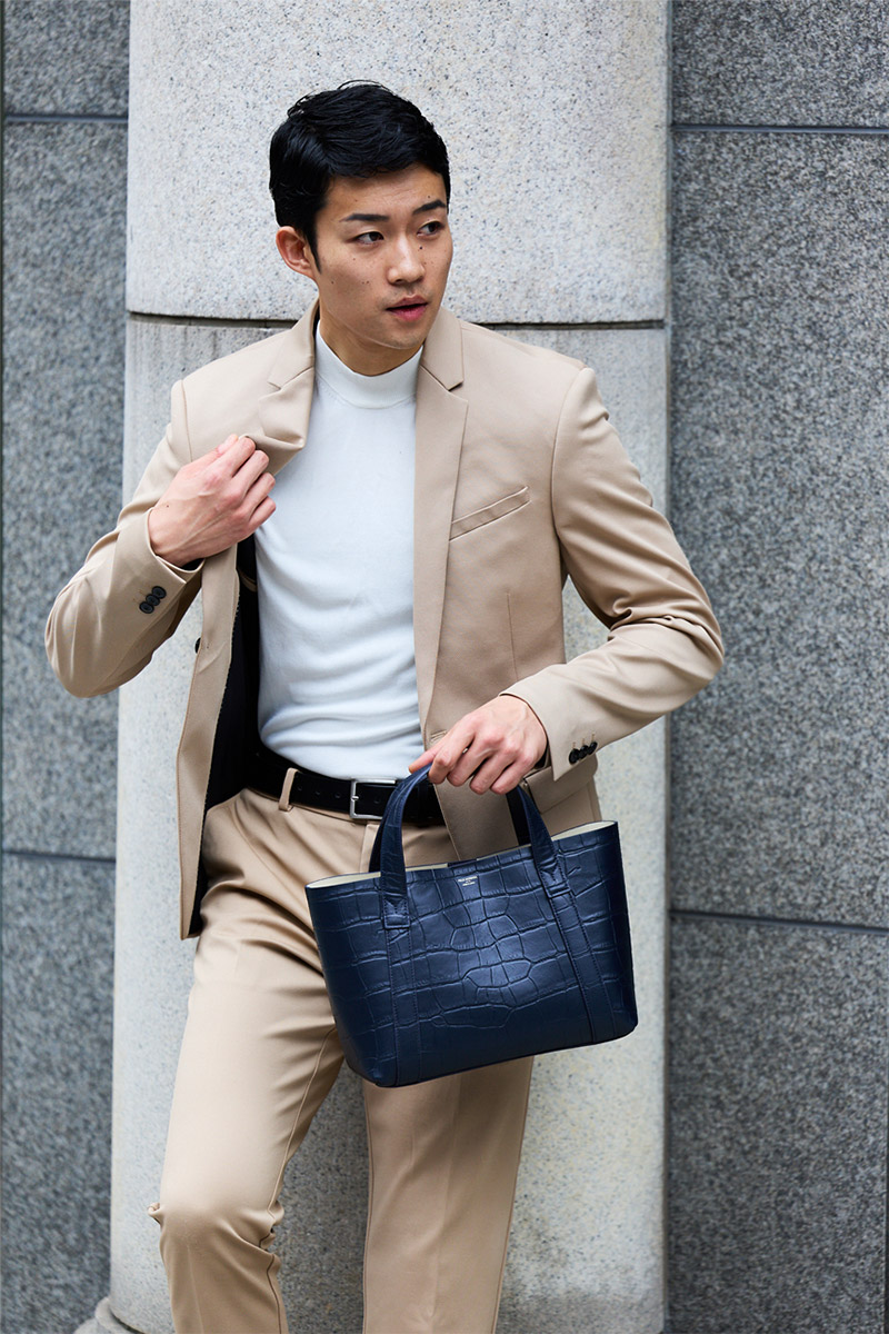 ペッレモルビダ 3年保証＋ケアセット付 PELLE MORBIDA ペッレモルビダ TELA MARINA テーラ マリーナ トートバッグ PMO-TE007SLELEの画像