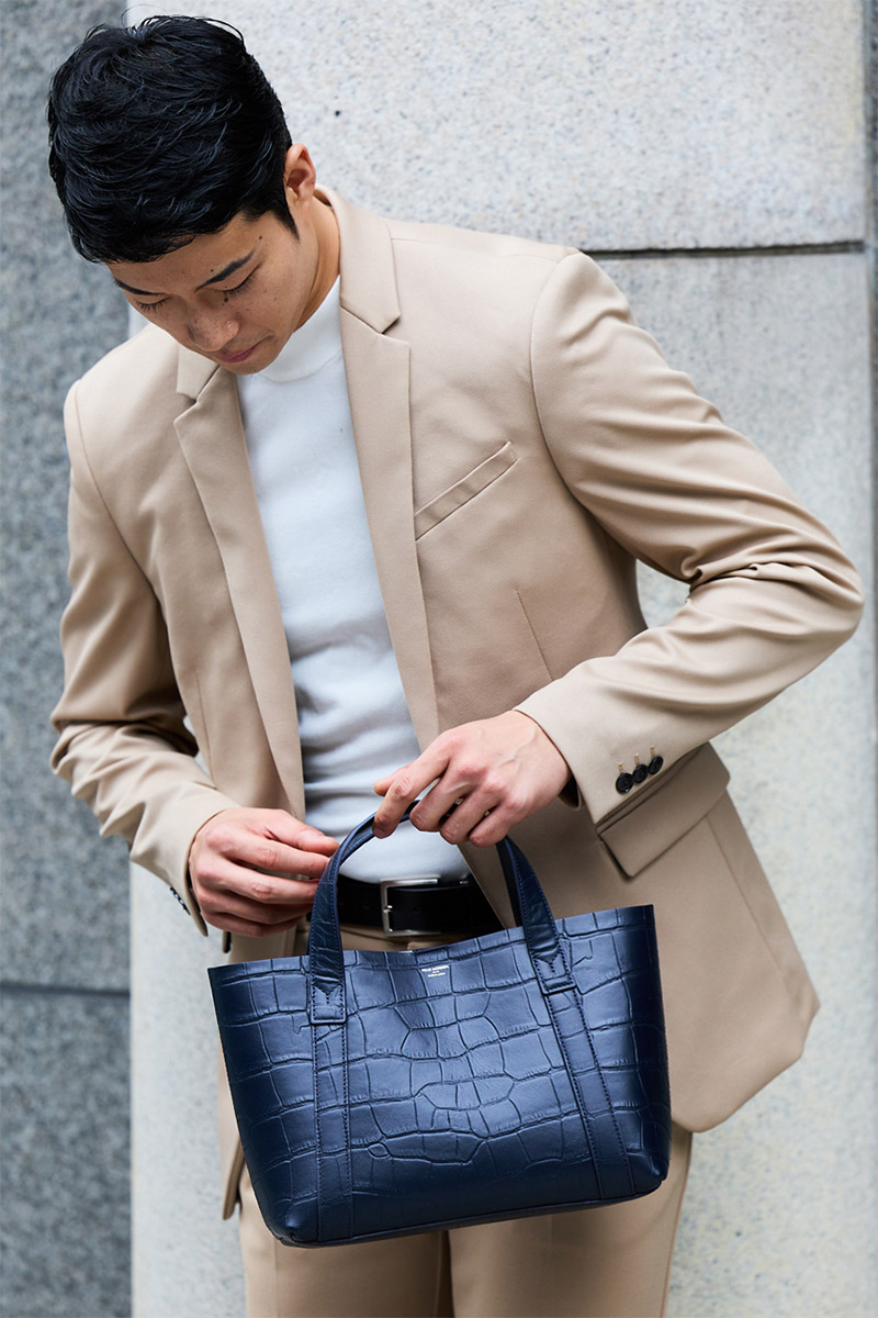 ペッレモルビダ 3年保証＋ケアセット付 PELLE MORBIDA ペッレモルビダ TELA MARINA テーラ マリーナ トートバッグ PMO-TE007SLELEの画像
