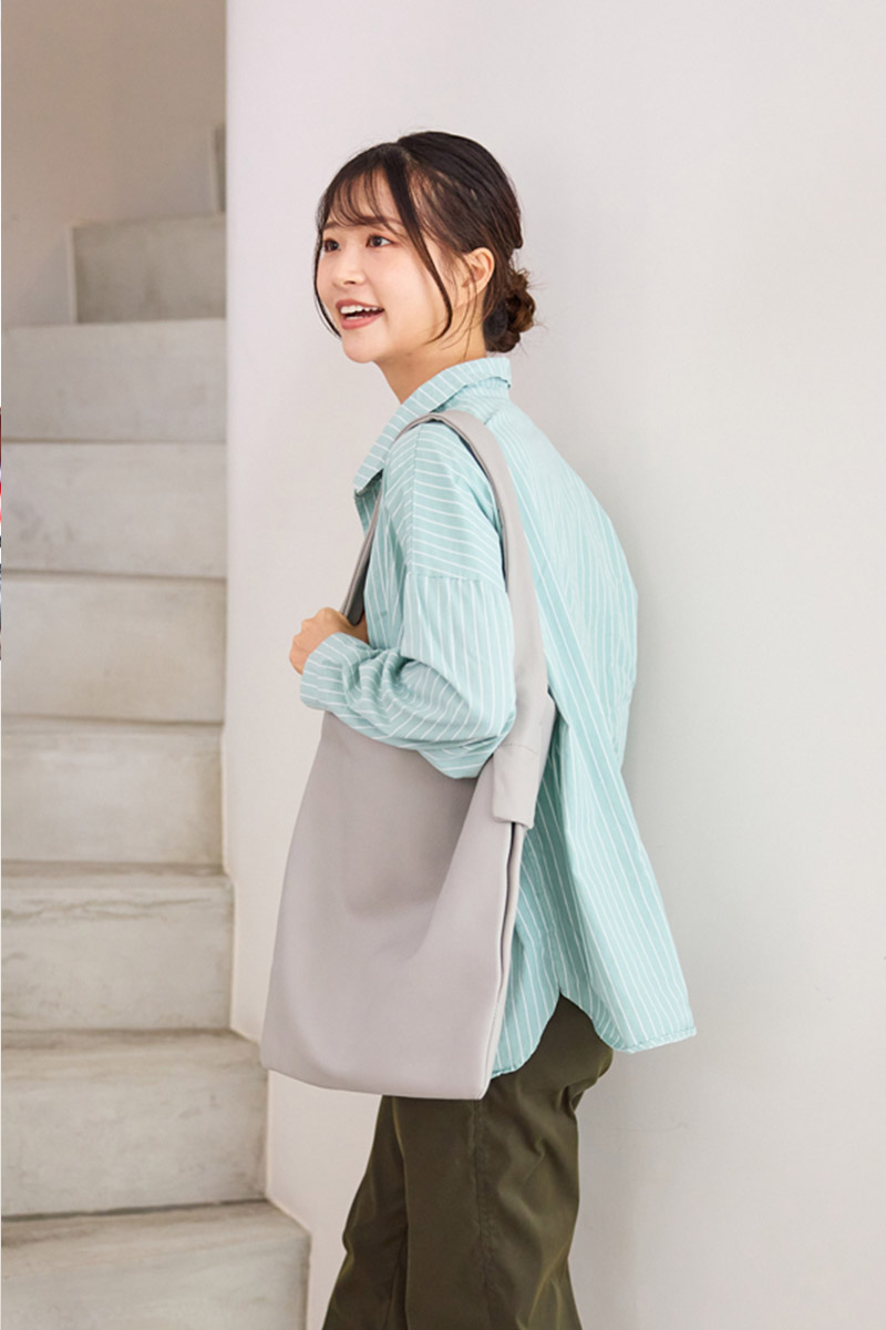 タイドウェイ トートバッグ TIDEWAY A4 PUF ONE HANDLE TOTE L TOTE