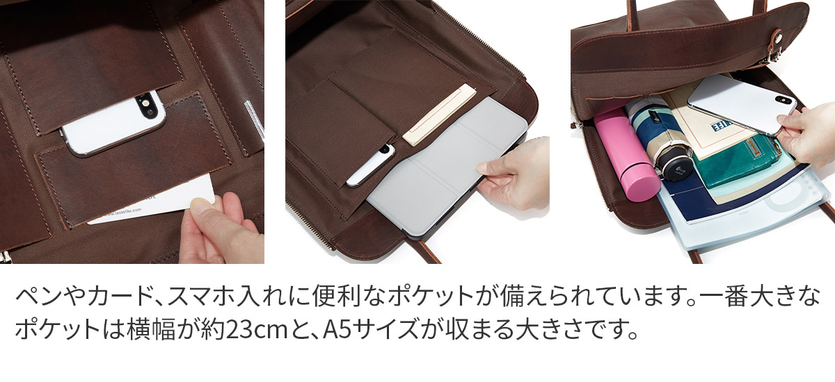 TIDEWAY（タイドウェイ） 3年保証＋プレゼント付 Niks WORK TOTE M