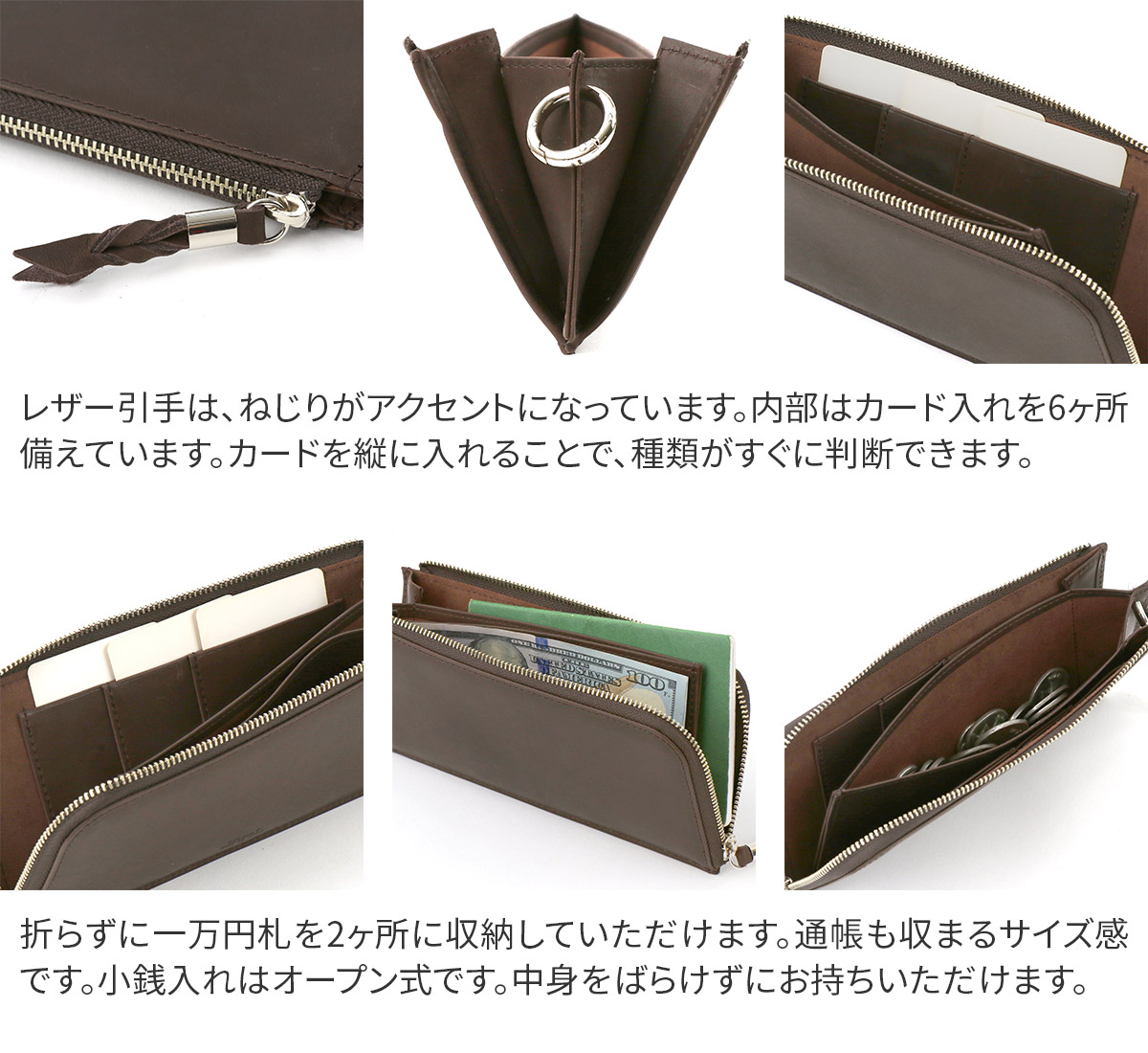 TIDEWAY（タイドウェイ） 3年保証＋プレゼント付 Niks ZIP WALLET L