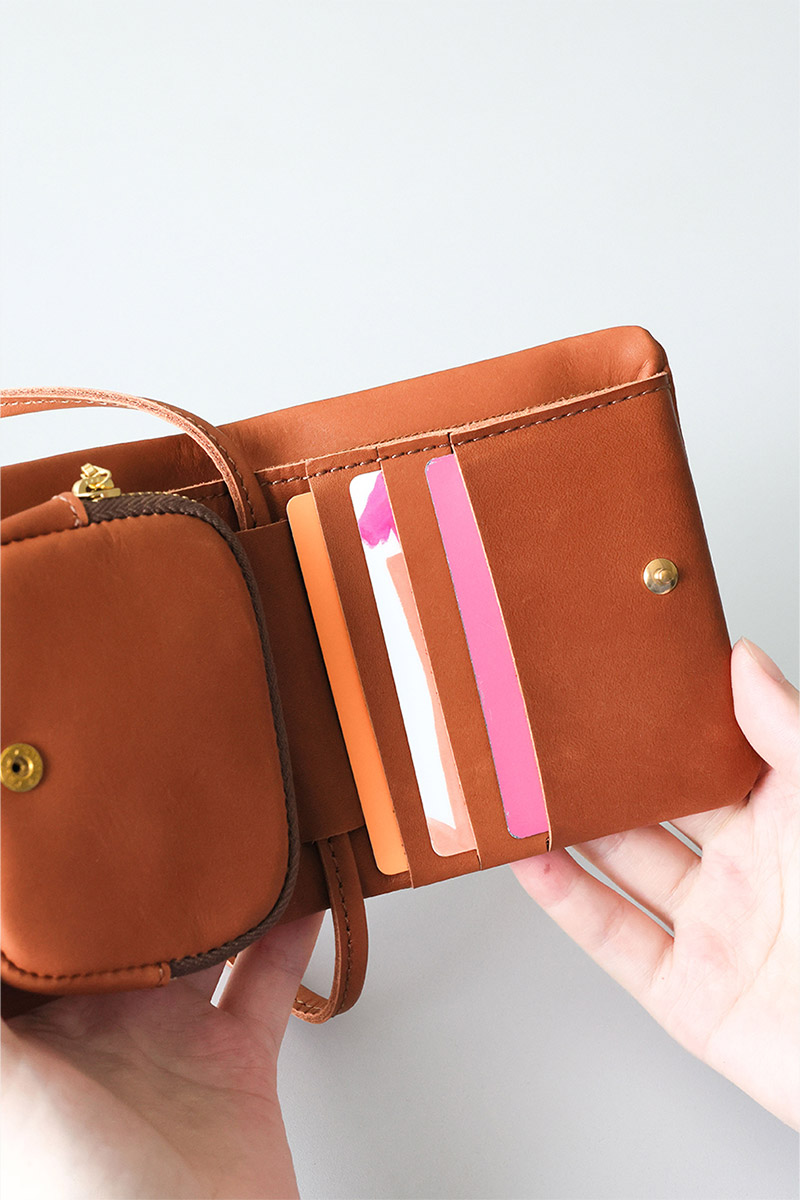 タイドウェイ 3年保証＋プレゼント付 TIDEWAY タイドウェイ NUTS WALLET SHOULDER T3148の画像