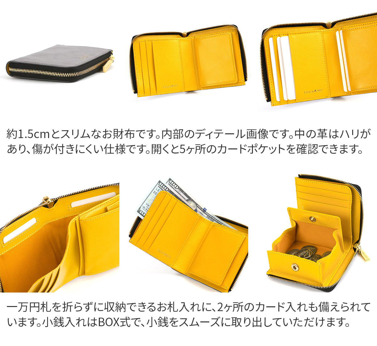 VIOLAd'ORO（ヴィオラドーロ） 10%クーポン付 PORTA ポルタ 二つ折りL